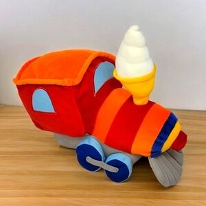 Build A Bear Workshop Express Train Engine Plush Locomotive BAB